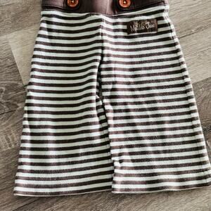 Matilda Jane Field Trip Brown Stripe Straightees 9-12 months EUC (2010) PIMA